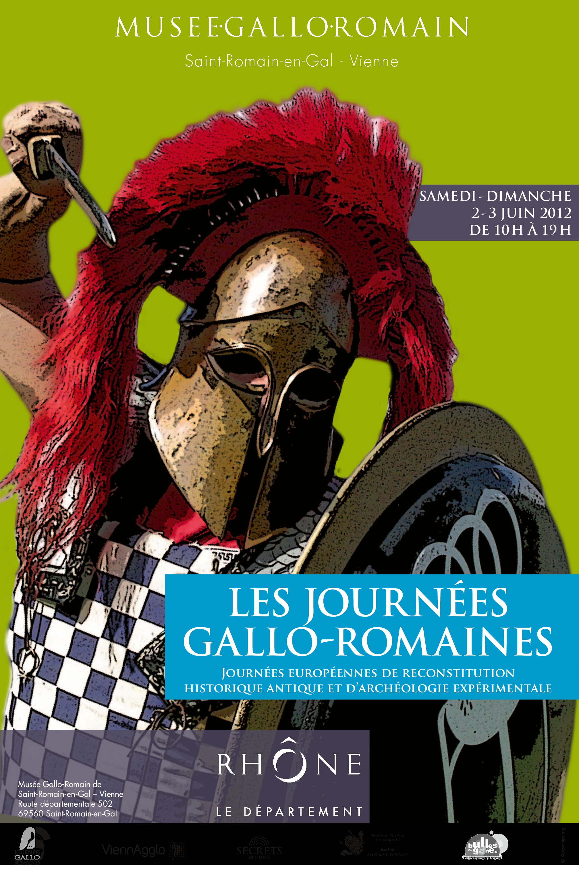 Affiche Journées gallo-romaines 2012